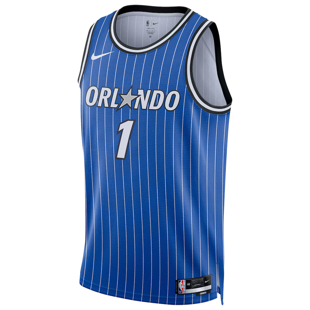 Jonathan Isaac Orlando Magic Icon Edition Swingman Jersey front view