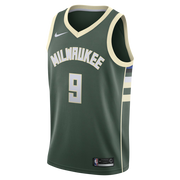 Kel'el Ware Milwaukee Bucks Icon Edition Swingman Jersey front view