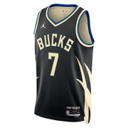Kevin Porter Jr. Milwaukee Bucks Statement Edition Swingman Jersey front view