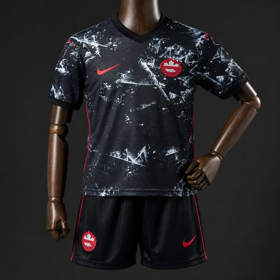 Kids Canada World Cup Away Kit 2026 Front View