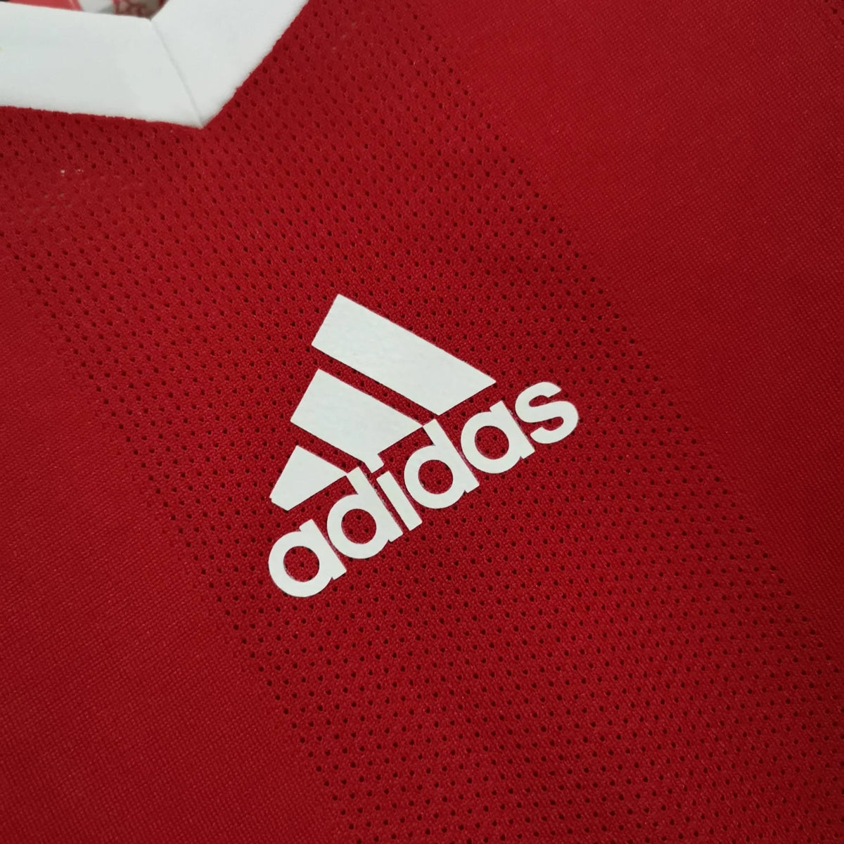 Liverpool Home Jersey 2008/2010 chest detail