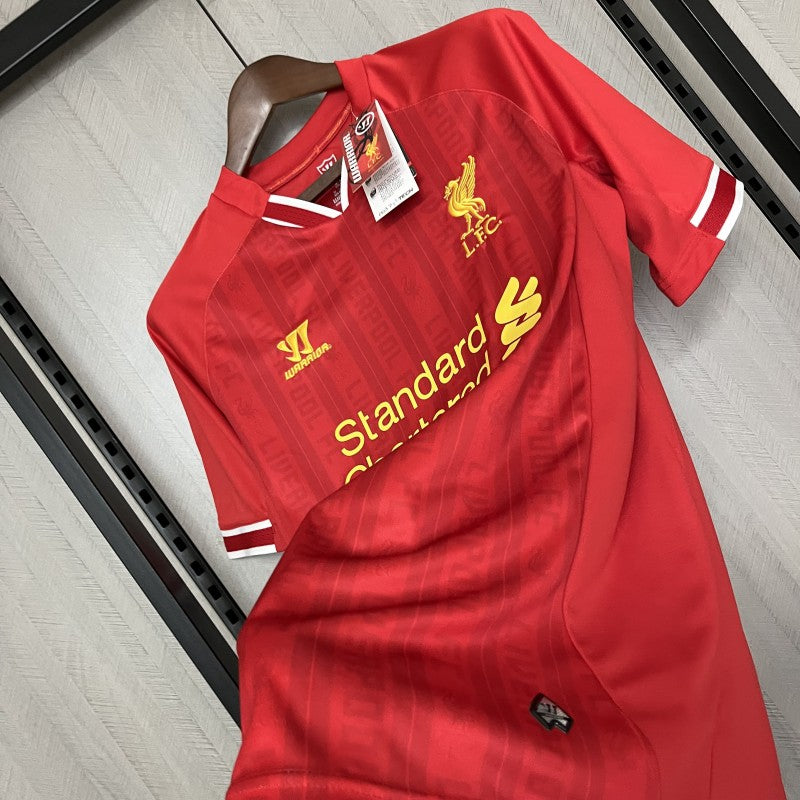 Liverpool Home Jersey 2013/14 angled front view