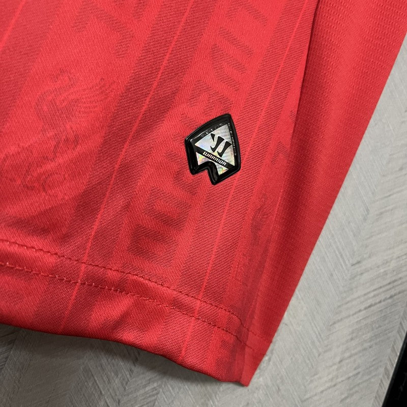 Liverpool Home Jersey 2013/14 lower hem badge detail