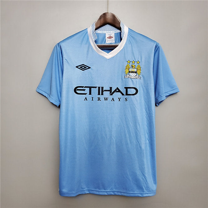 Manchester City Home Jersey 2011/12 front view