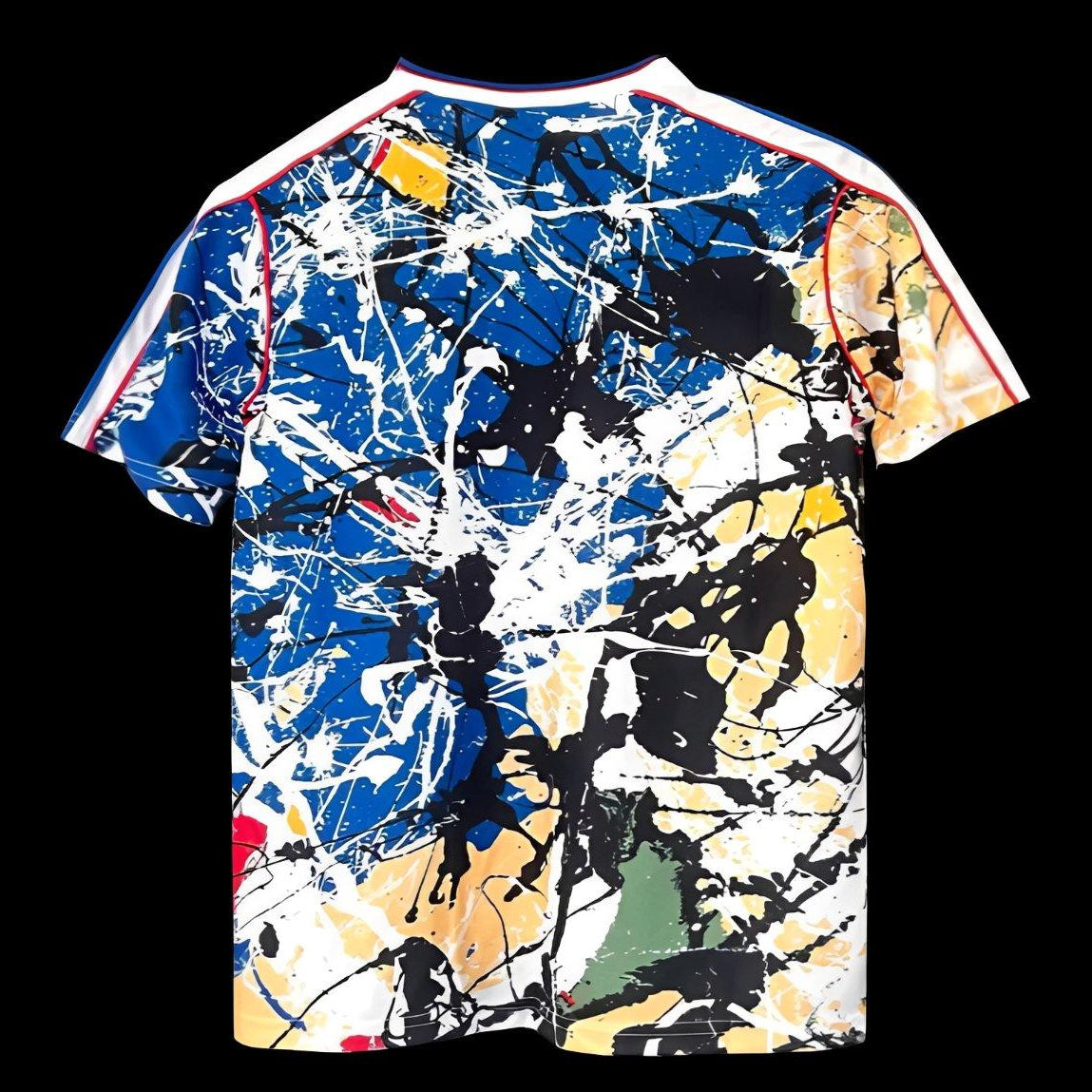 Manchester United Stone Roses lifestyle jersey 2025/26 back view
