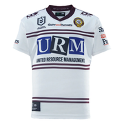 Manly Warringah Sea Eagles 2026 away jersey white front view
