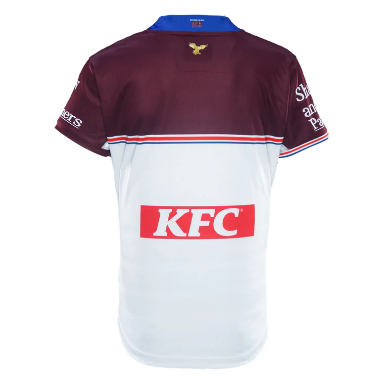 Manly Warringah Sea Eagles 2026 home jersey back view
