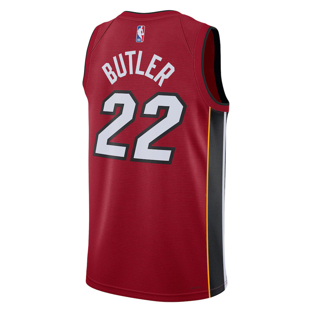 Miami Heat Jimmy Butler #22 Statement Edition Swingman Jersey back view