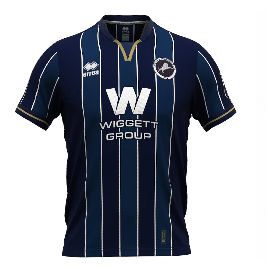 Millwall 26/27 Home Jersey Front View