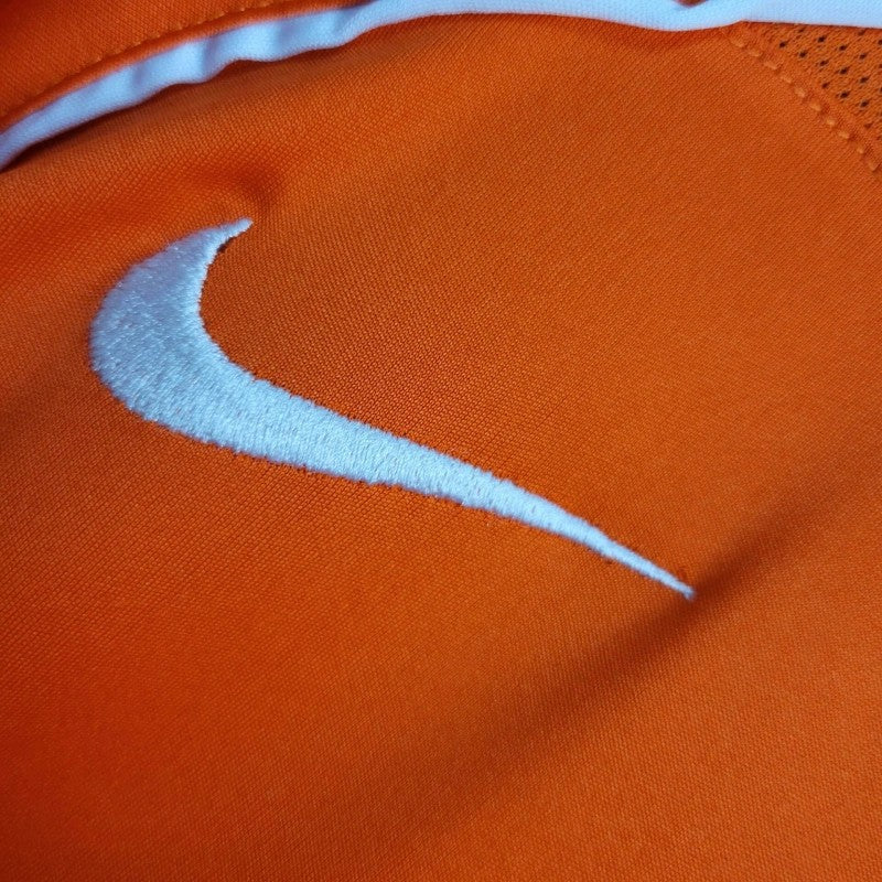 Netherlands Home Jersey 2004 chest detail