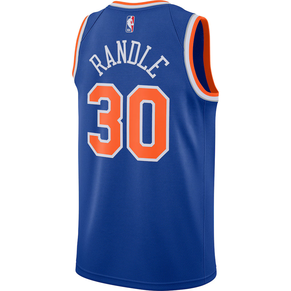 New York Knicks Randle #30 Jersey 2022/23 Back View