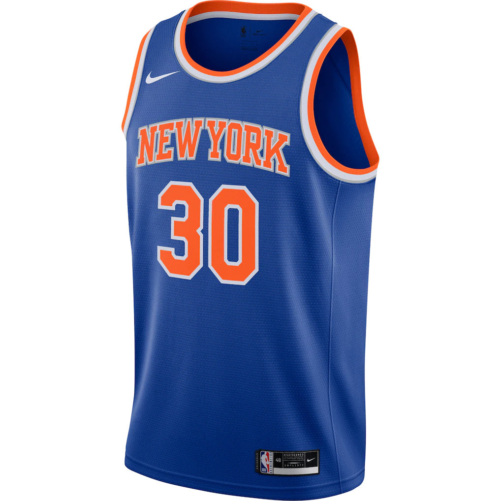 New York Knicks Randle Icon Edition Swingman Jersey 2022/23 Front View
