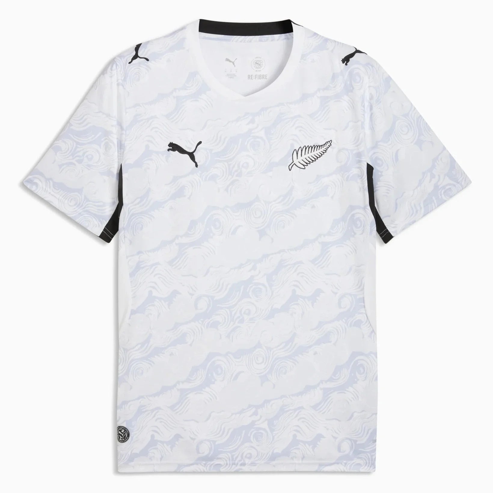 New Zealand 2026 away jersey white front view
