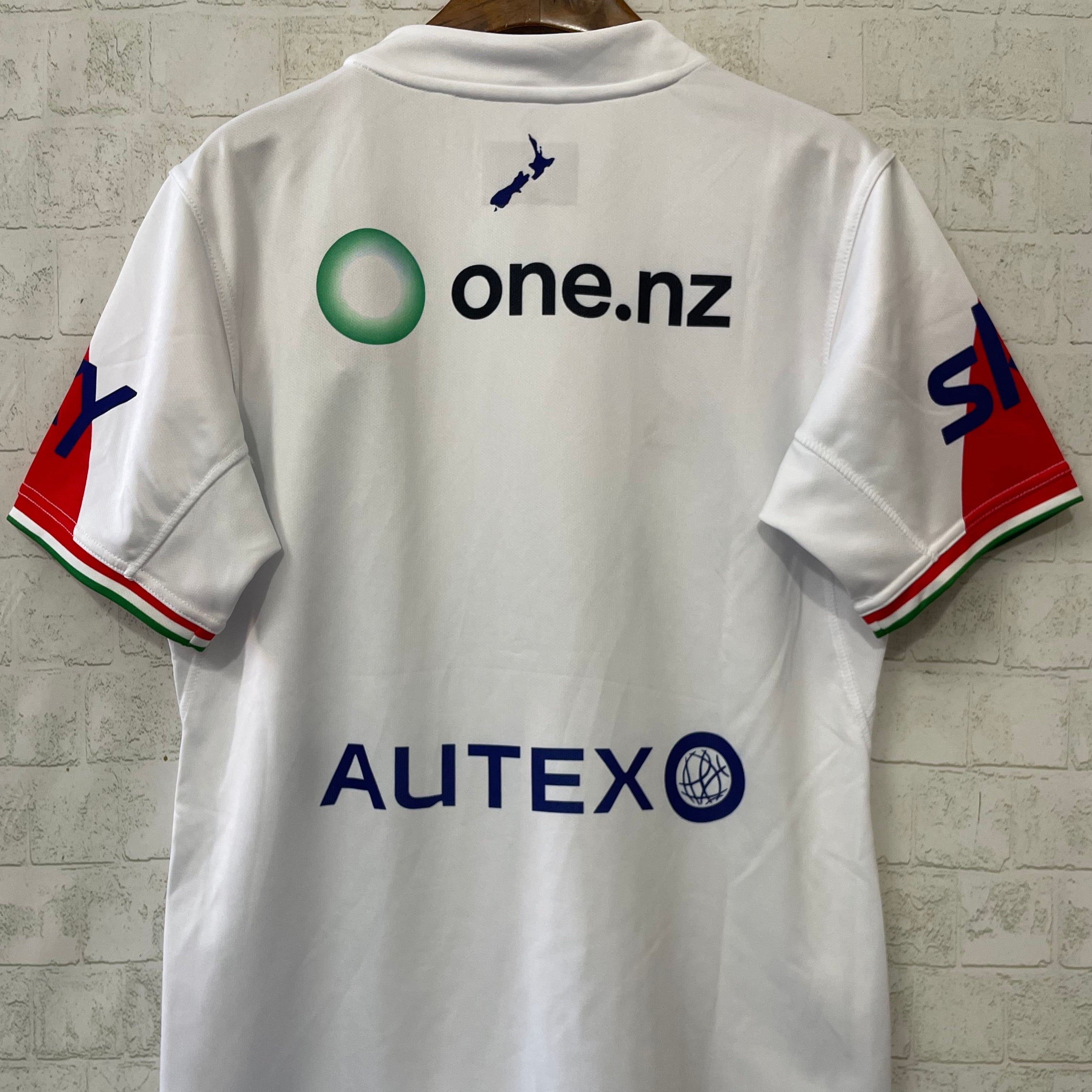 New Zealand Warriors 2026 away jersey back view
