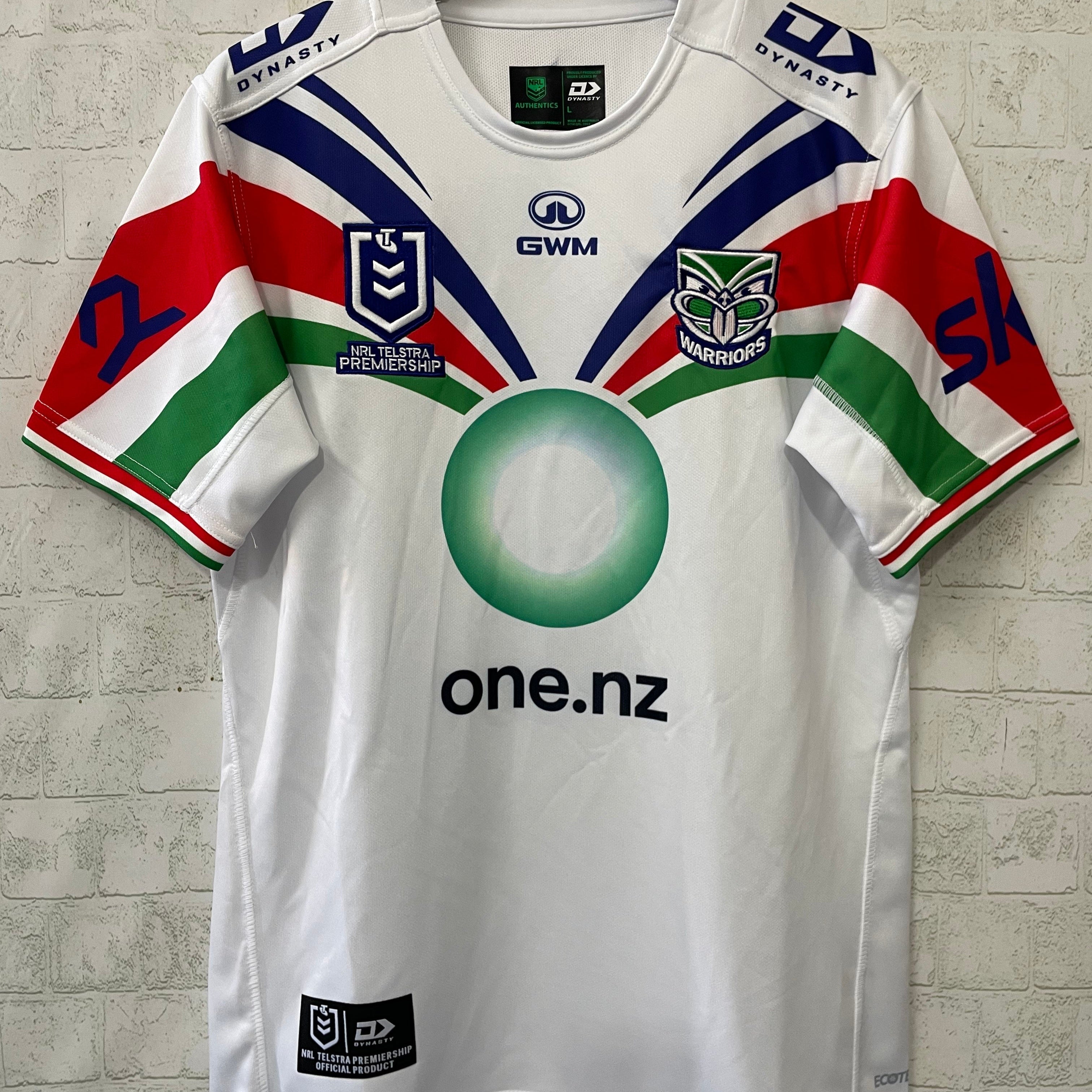 New Zealand Warriors 2026 away jersey front view
