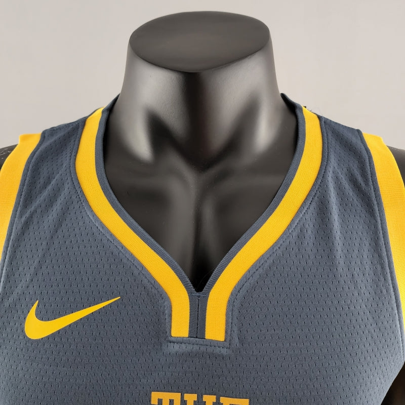 Nick Young Golden State Warriors 2018 City Edition Swingman Jersey front view - collar 