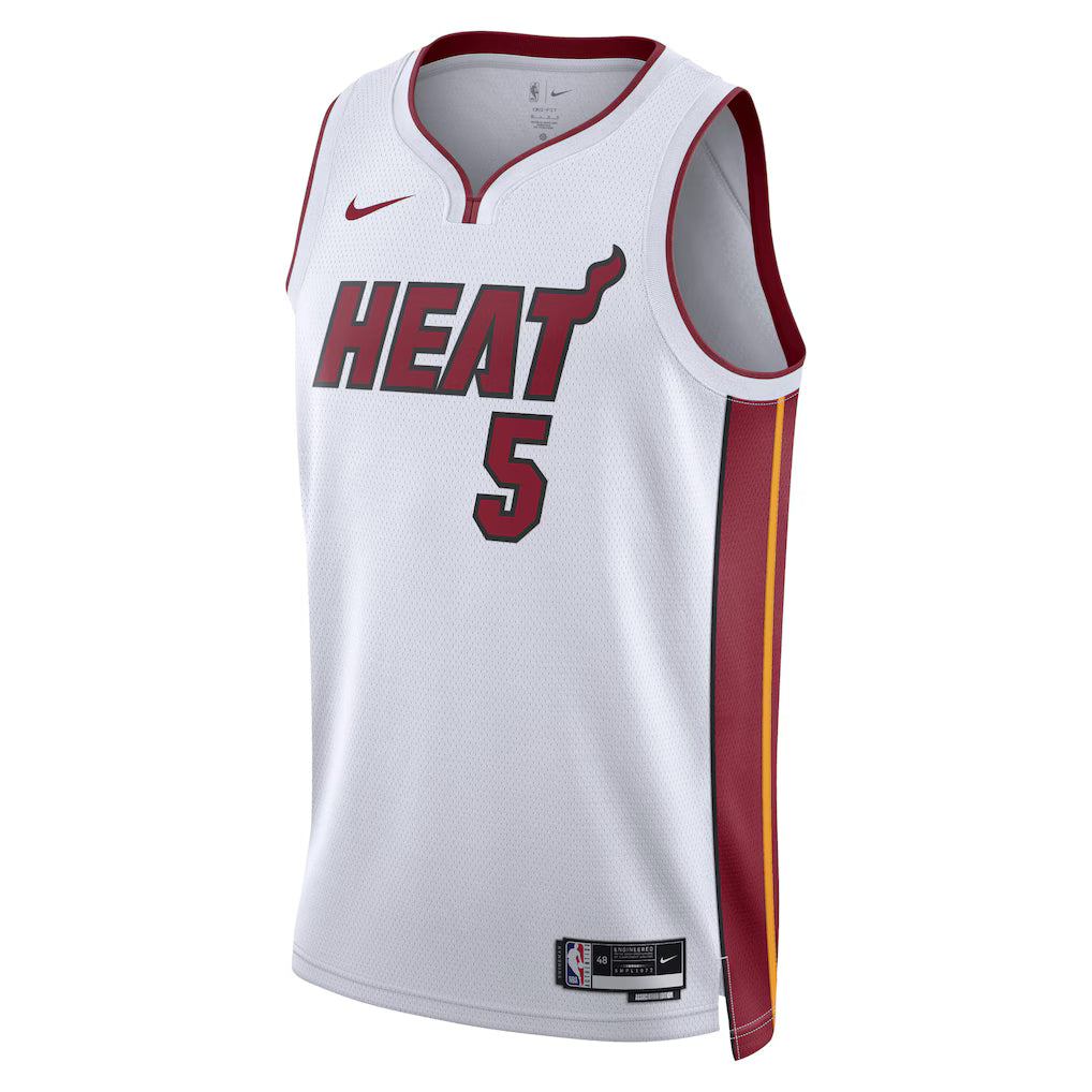 Nikola Jović Miami Heat Association Edition Swingman Jersey front view