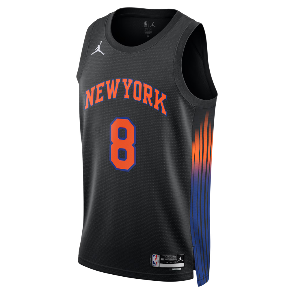 OG Anunoby New York Knicks Statement Edition Swingman Jersey front view