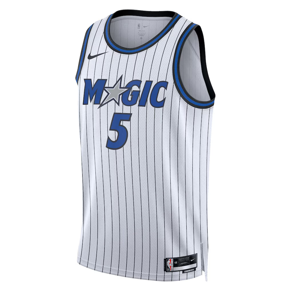 Paolo Banchero Orlando Magic Association Edition Swingman Jersey front view