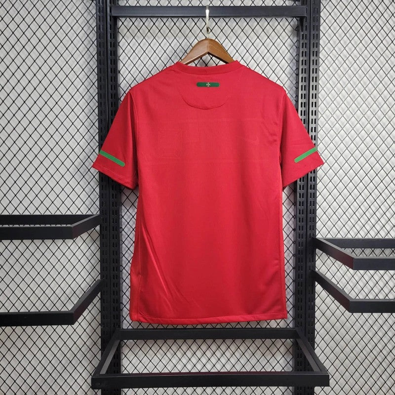 Portugal Home Jersey 2010 back view