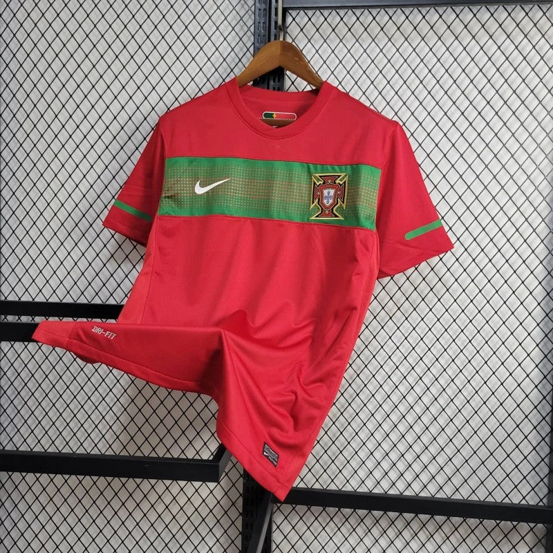 Portugal Home Jersey 2010 alternate front view
