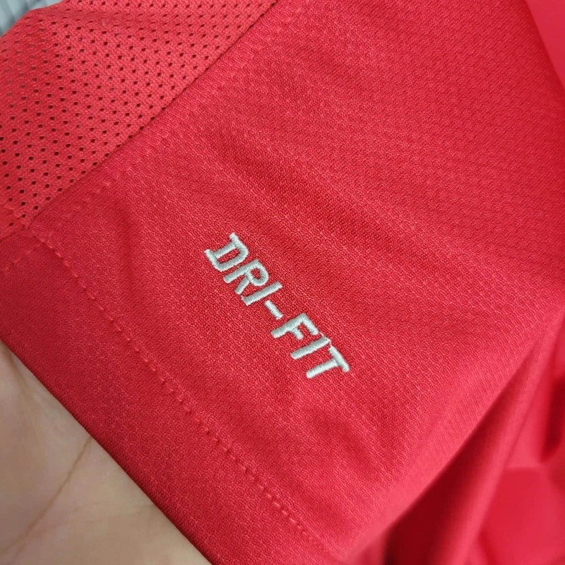 Portugal Home Jersey 2010 sleeve detail