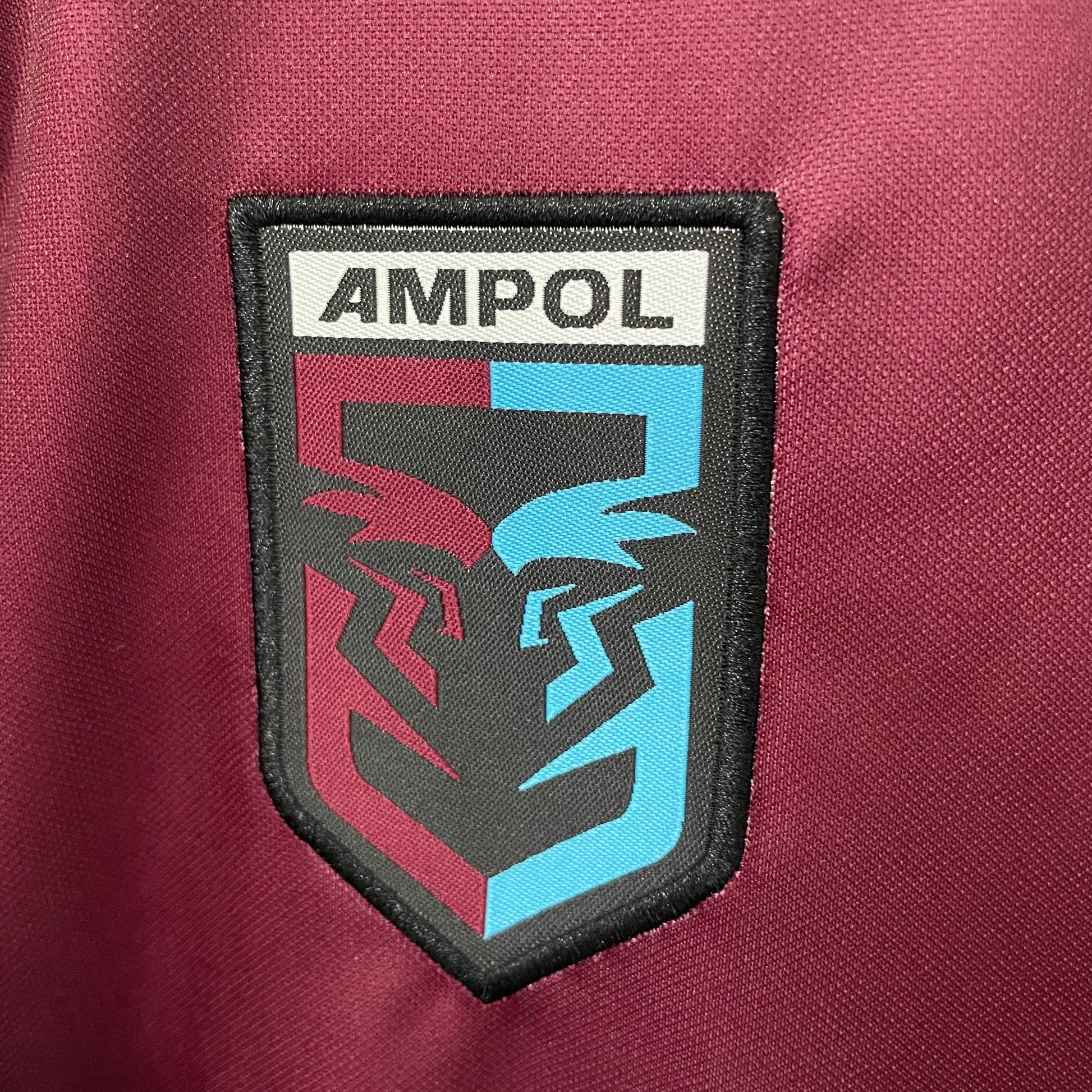 QLD Maroons 2026 State of Origin jersey team crest close up
