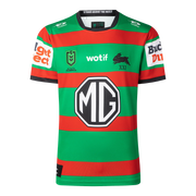 2026 South Sydney Rabbitohs NRL home jersey front view
