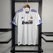 Real Madrid 2010/11 Home White Football Jersey front view