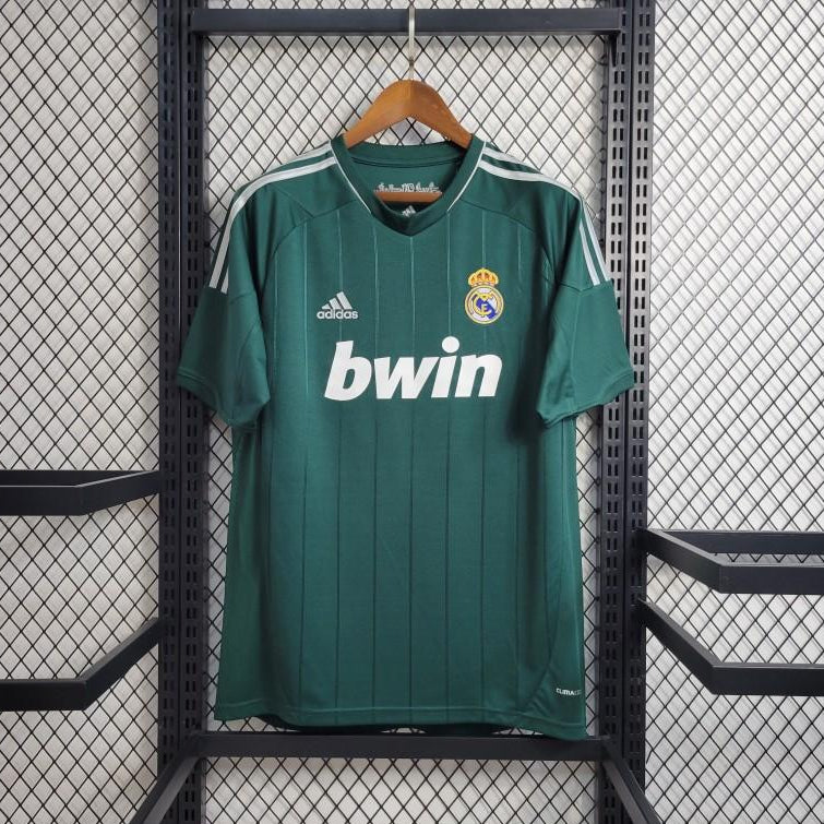 Real Madrid 2012/13 third kit green front view
