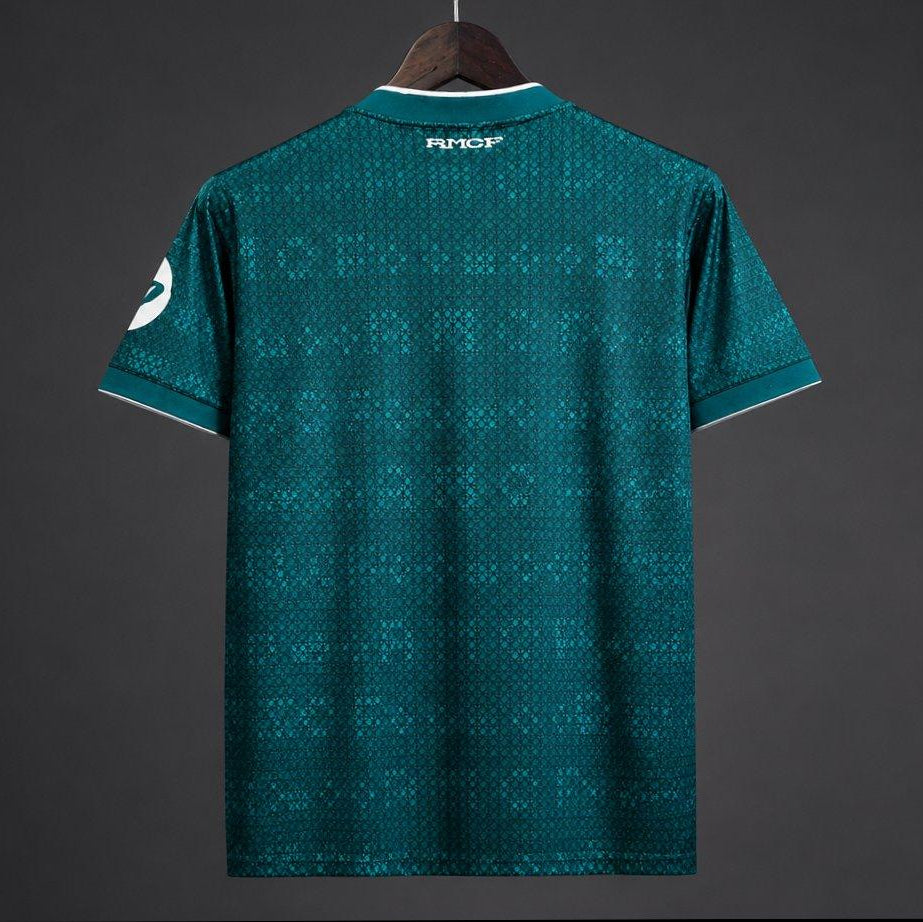 Real Madrid Away Jersey 2026/27 Green Back View