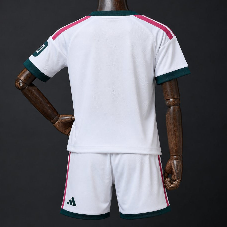 Real Madrid Home Jersey 2026 Kids Set Back View