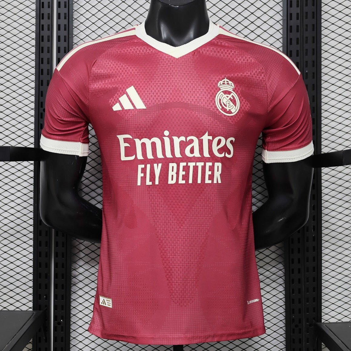 Real Madrid Third Jersey 2026/27 Pink Front View Player