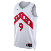 RJ Barrett Toronto Raptors Association Edition Swingman Jersey front view
