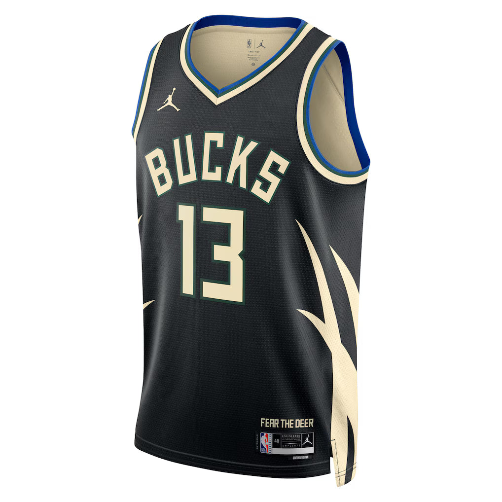 Ryan Rollins Milwaukee Bucks Statement Edition Swingman Jersey front view
