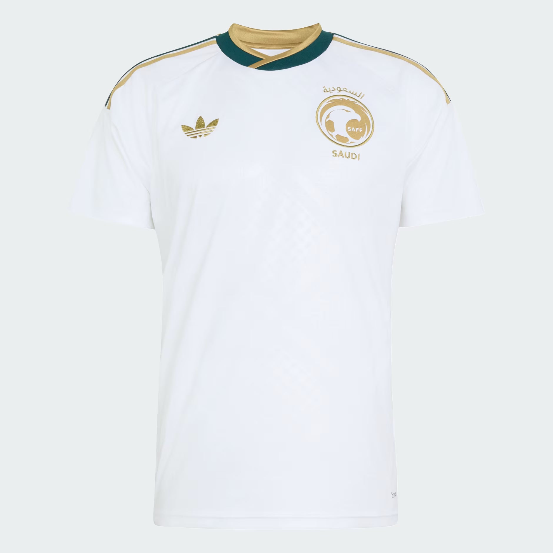 Saudi Arabia 2026 away jersey white front view
