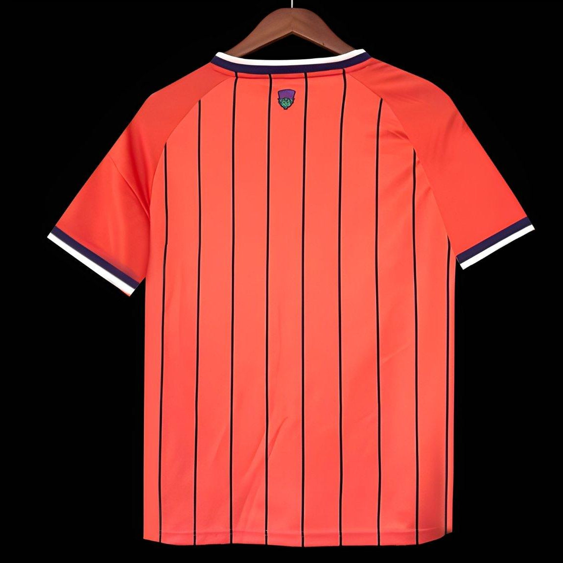Scotland 2026 Away Orange Jersey Back View
