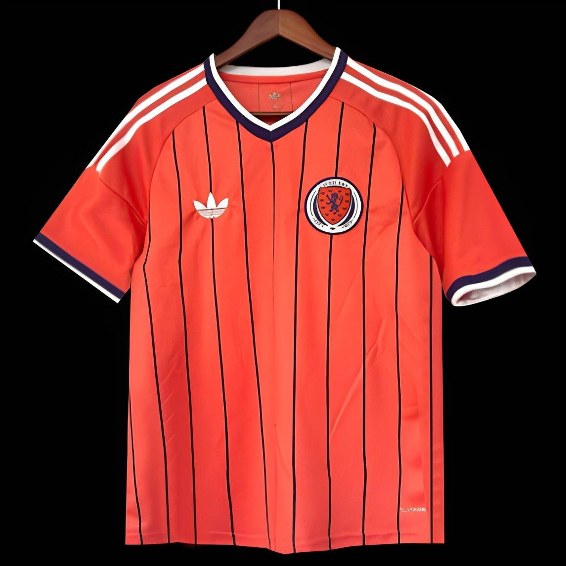 Scotland 2026 Away Orange Jersey Front View