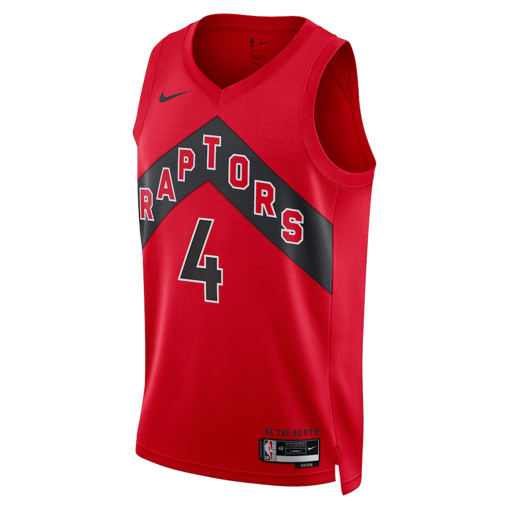 Scottie Barnes Toronto Raptors Icon Edition Swingman Jersey front view