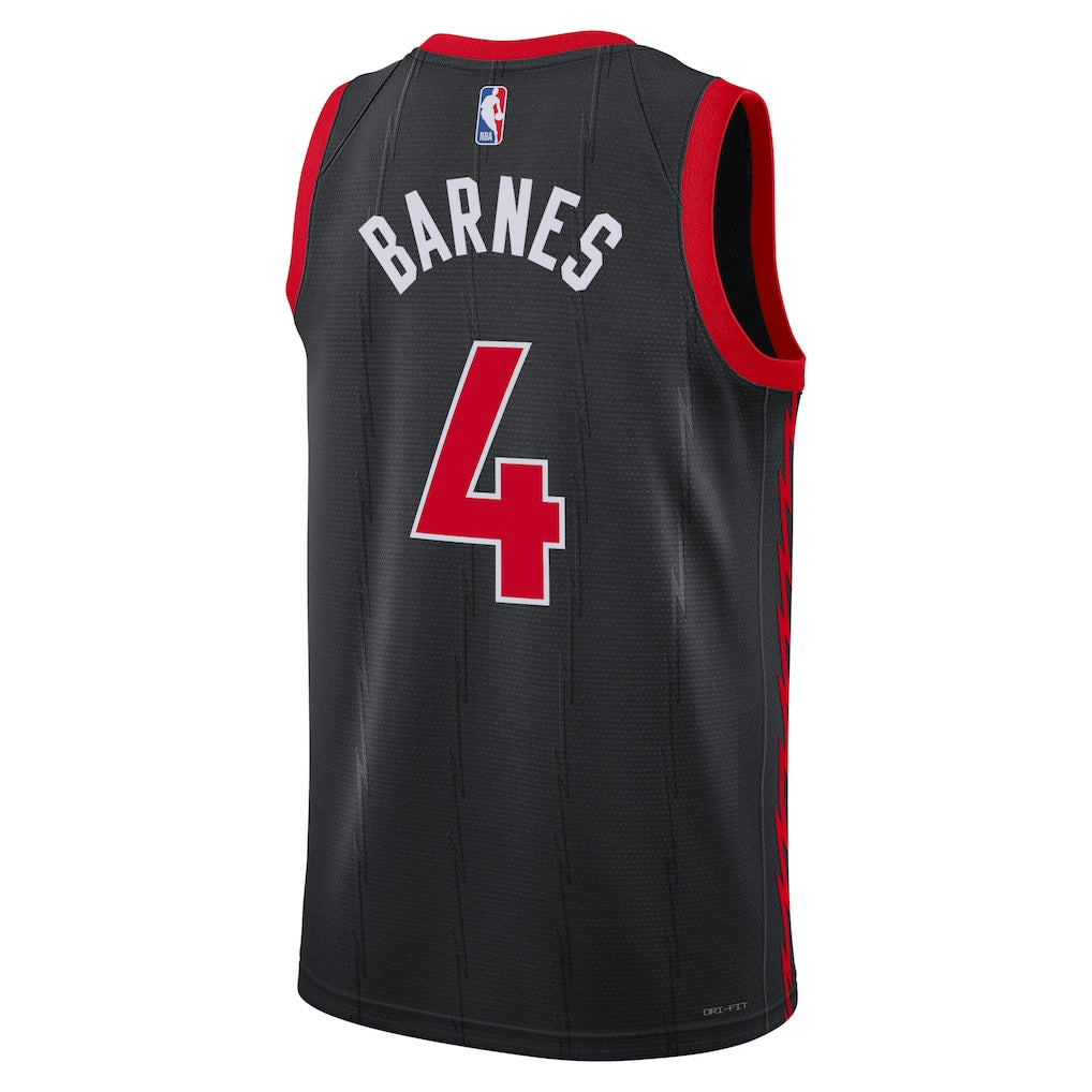 Scottie Barnes Toronto Raptors Statement Edition Swingman Jersey back view
