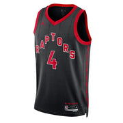 Scottie Barnes Toronto Raptors Statement Edition Swingman Jersey front view