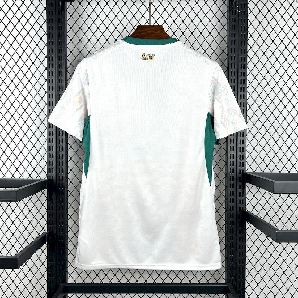 Senegal 2026 2027 home jersey white football shirt back view
