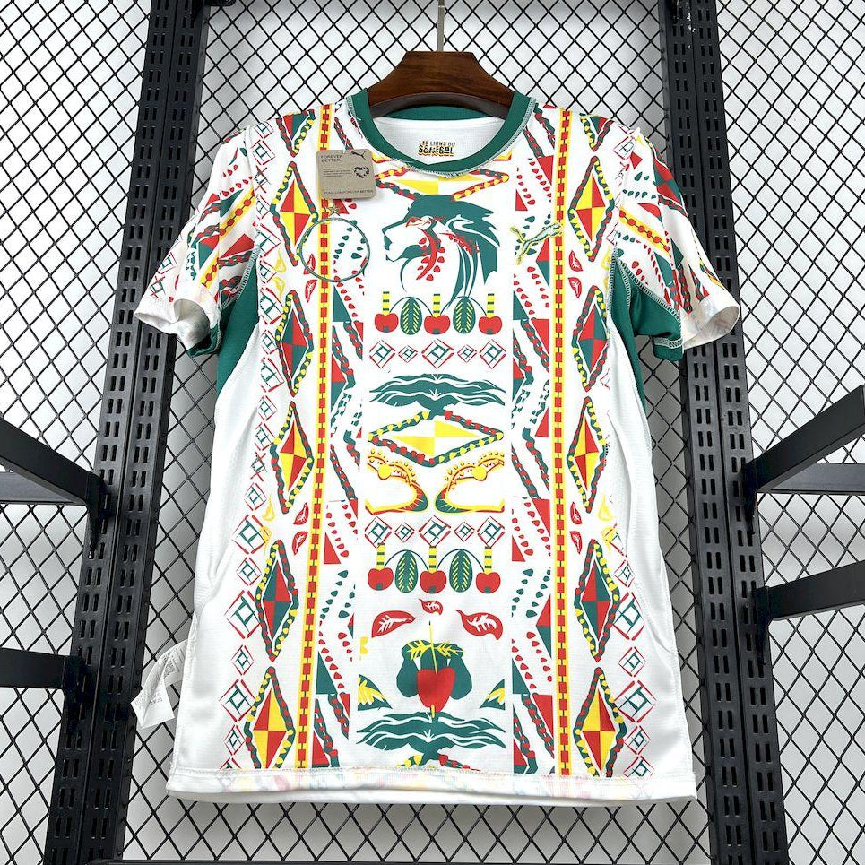 Senegal 2026 2027 home jersey white football shirt inner view
