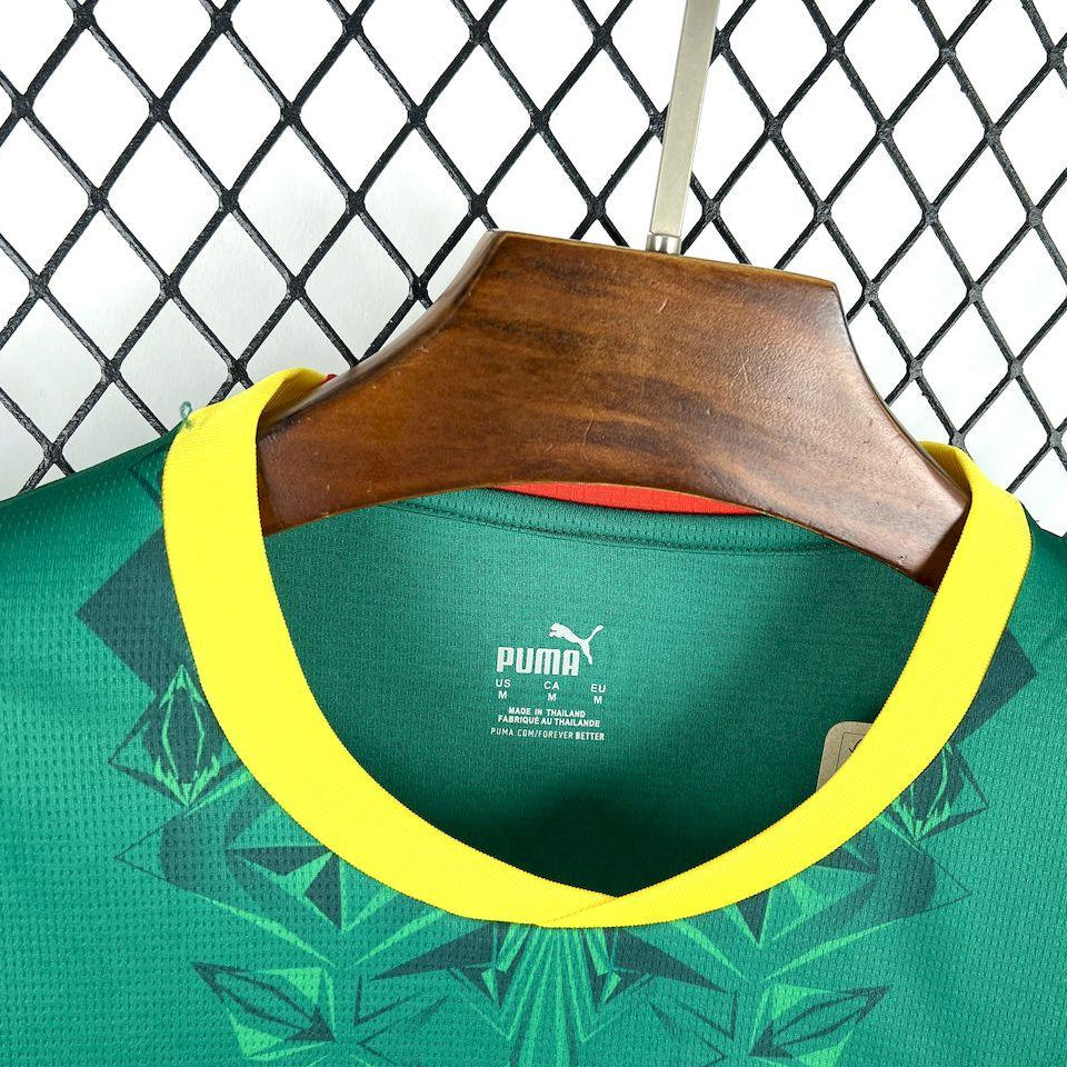 Senegal World Cup Away Jersey 2026 Front View Collar