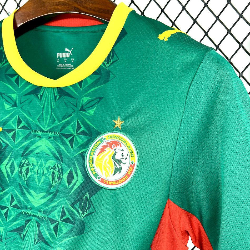 Senegal World Cup Away Jersey 2026 Front View Logo
