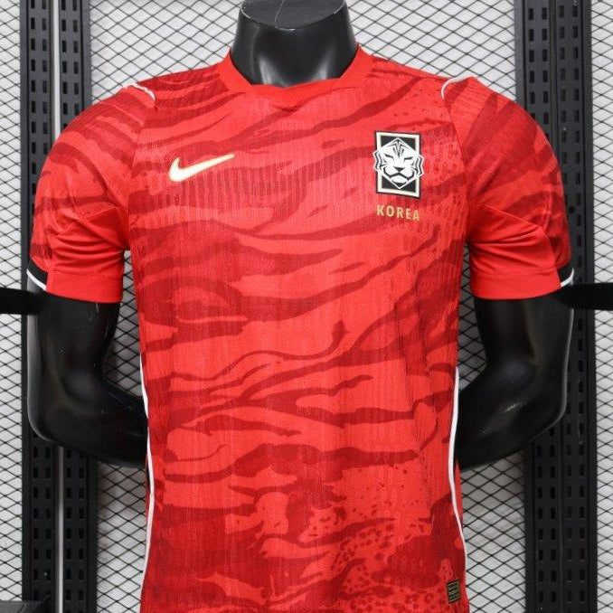South Korea World Cup Home Jersey 2026 Front View Player