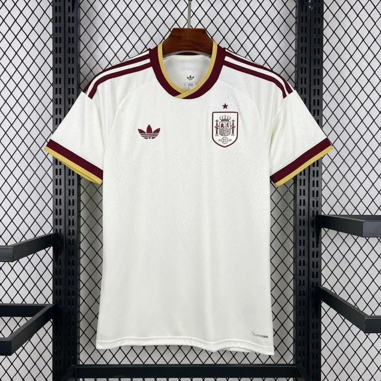 Spain 2026 away jersey white front view
