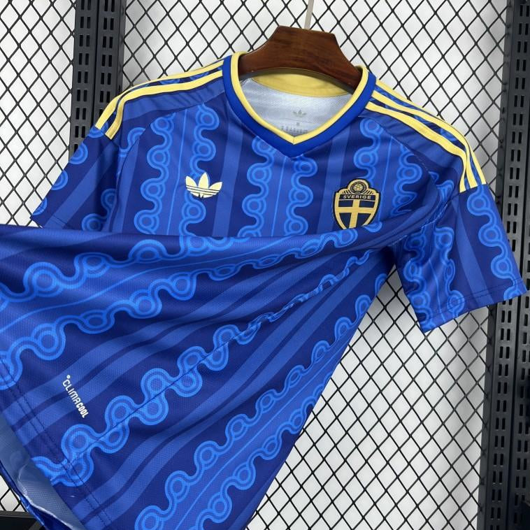 Sweden World Cup Away Jersey 2026 Front View Details
