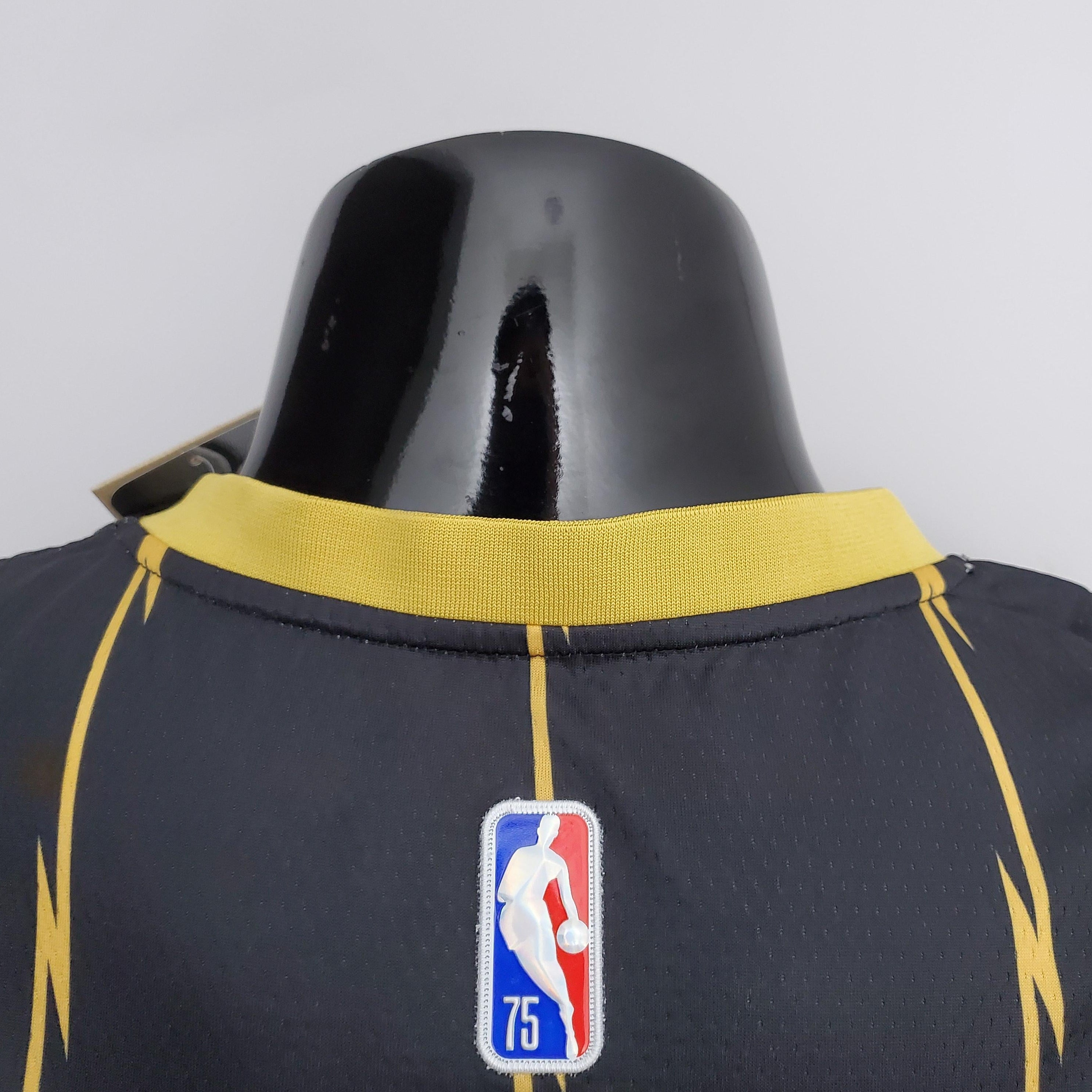Toronto Raptors City Edition 2021 22 Raptors nba logo collar detail

