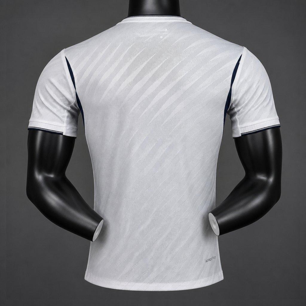 Tottenham Hotspur Home Jersey 2026/27 back view with clean white finish and navy side accents
